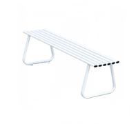 High-Capacity Outdoor Patio Bench, Eco-Friendly Park Bench, Ergonomic Design, Suitable for Gardens/Communities/Lawns(White,Style B)