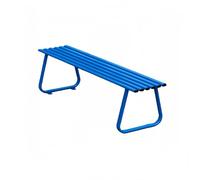 High-Capacity Outdoor Patio Bench, Eco-Friendly Park Bench, Ergonomic Design, Suitable for Gardens/Communities/Lawns(Blue,Style B)