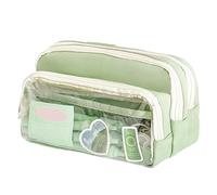 High Capacity Pencil Case Pen Pouches Water Resistant Marker Organizers Bag Travel Makeup for School Office Travel Unisex Functional Pencil