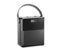 High Capacity Power Bank 100000mAh Fast Charging 22.5W PD 20W Portable USB C Battery Packs with 5 Outputs & LCD Display Battery Bank for iPhone, Samsung, iPad,Macbook & Outdoors Camping