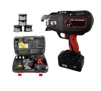 High-Capacity Rebar Tying Tool 21V Battery Powered Automatic Gun with 4500 Knots Capacity & 0.8s Operation Speed for Steel Cage Manufacturing and Construction Sites