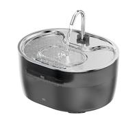 High Capacity SelfCleaning Cats Water Dispenser With Stainless Steel Spouts For Continuous Freshed Water Flows Low Noise Large Capacity Pet Drinking Bowl