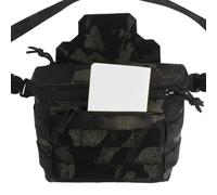 High Capacity Tactical Drop Dump Pouch Waist Pack For Adult Vest Chest Rig, Extension Bag Tool Kit With Extra Straps, Multiple Pocket Top Elastic Strap For Tourniquet(BCP)