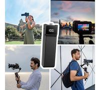 High Capacity Transportable Charging Handle With Fast 22.5W Charging And 1/4" Mount