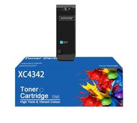 High-Capacity XC4352 Toner Cartridge, Compatible with Lexmark XC4342 and XC4352 Printers 24B7518 24B7517 with Chip,Cyan