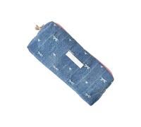 High-Capacity Zippered Cosmetic Bag Bowknot Pen for Women Students Travel School Storage Case Office Travel Pen Organiser