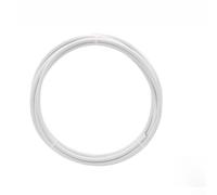 High-Carbon Steel Brake for cable 5mm PVC Coated High-Carbon | 2P spiral structure, high pressure braking, reliable stopping for power, for mountain bike optimized, safety first(White A)