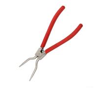 High Carbon Steel Circlip Pliers 11 Inch Spring Loaded Expansion Tool For Inner Outer Tub Seal Clamp Removal On Washing Machines Long Reach Hand Tool With Non Slip Handle(Red)