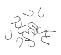 High Carbon Steel Fish Hooks 15pcs PTFE Coated(10)