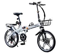 High Carbon Steel Folding City Bike 16 20 22 Inch 7 Speed Compact Portable