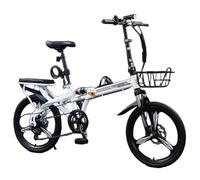 High Carbon Steel Folding City Bike 16 20 22 Inch 7 Speed Compact Portable