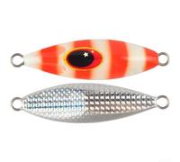 High-Carbon Steel Hook Slow Jig 54mm Tuna Bait | 60g for iron plate, 3D fish eyes, strong hooks, saltwater use, mimics real prey