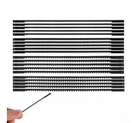High Carbon Steel Jigsaw 5 Inch Long Flat End Type Compatible with Most Scroll Saw and Jigsaw Models (20 pcs)
