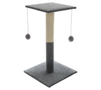 High Cat Kitten Play Activity Scratcher Tree Board Scratching Post w/ Toy Balls
