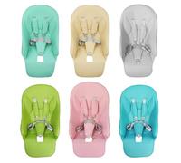 High Chair Cover - (80x40cm PU Leather Cushion) Feeding Seat Pad Replacement | Padded Dining Chair Protector | Comfortable Safety Chairs Mat for Boys Girls | Mealtime Accessory | H