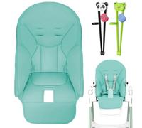 High Chair Cover, Leather Cushion Cover, Soft Padding with Waterproof Material, Durable Children Dining Chair Seat Protector, Kids Chairs Comfort Covers for Mealtime Built to Last