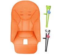 High Chair Cover PU Leather Highchair Cover Replacement Breathable