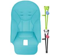 High Chair Cover PU Leather Highchair Cover Replacement Breathable