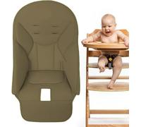 High Chair Covers for Baby, Baby High Chair Cushion, PU Leather Soft Comfortable Light and Breathable Dining Chair Seat Replacement Insert Cushion for Peg-Perego, Tatamia