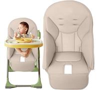 High Chair Covers for Baby, PU Leather for Baby Dining Chair, Kids Dining Chair Cushion Universial Replacement for Peg-Perego,Siesta Zero3,Baoneo, Kosmic Jané