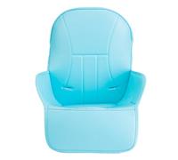 High Chair Covers for Baby, PU Leather High Chair Cushion, Soft Baby Highchair Insert, Baby High Chair Pad, Light and Breathable 83x40cm, Blue