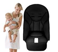 High Chair Covers, PU Leather, Soft, Comfortable, Lightweight and Breathable, Dining Room Chair Seat Replacement Insert Cushion, Comfortable PU Leather Cushion Cover for the Feeding Seat