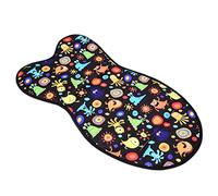 High Chair Cushion, Long Lasting Small Compact Safe Reliable Baby High Chair Clearance Convenient Practical for Car for Stroller(【Little Monster】)