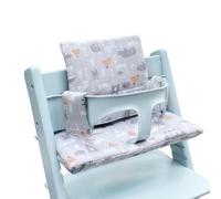 High Chair Cushion with Cute Patterns Washable Breathable Baby Dining Chair Feeding Accessories Baby Meal Replacement Pad,D,one Piece