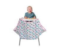 High Chair Food & Mess Catcher for Babies & Toddlers, Wipeable & Washable (Heart)
