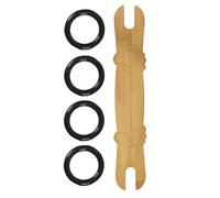 High Chair Foot Rest - Wooden Adjustable Seat Accessory | Non-Slip Ergonomic Supply | Dining Chair Support - Boys Girls Eating Comfort Kitchen Table