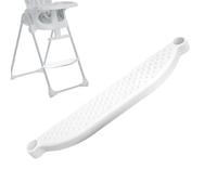 High Chair Footrest - Adjustable PVC Support 46x7cm | High Chair Footstool for Ťoddlers and Kids, Ergonomic Comfort Dining Accessory, Foot Rest Under Desk | Office, Study, or Dining
