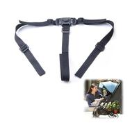 High Chair Harness, Baby Safety Belt Universal Adjustable High Chair Strap, Safety Harness Straps for Babies, Accessory Infant Stroller (Type of 3 Points)