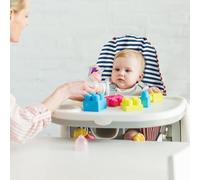 High Chair Inserts with Two Different Pattern Options for Highchair Pads, High Chair Cushion Seat Cover, Padded Insert, Washable Inflatable Cushion Inner Cover, for High Chairs
