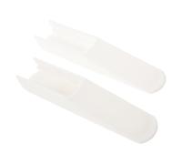 High Chair Leg Inserts 1 Pair Detachable Anti Slip Feet White | Universal Fit Tendency, Grip on Hard Floors, Quick Install for Restaurant Seating, Helps Protect Floors