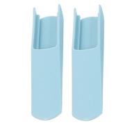 High Chair Leg Pad - Set of 2 Floor Protectors | Chair Feet Extension | Anti-Skid Security Insert, Multi-Functional Safety Accessory, Thickened Pads, Suitable for S to KK Dining Chairs, Small Fl