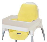 High Chair Pad - Soft Seat Pad with Built-in Inflatable Cushion | Compact Foldable Baby Chhair Insert | Comfortable Support for Feeding, Sitting & Travel Use at Home Or On-The-Go