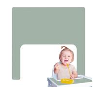 High Chair Placemat, Highchair Mat for Antilop, Non Slip Highchair Baby Food Mat, Silicone High Chair Splash Mat, Easy to Clean, Silicone Mat for I-KEA Antilop Highchair, Highchair Accessory
