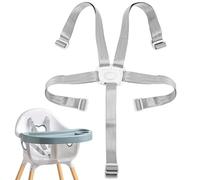 High Chair Straps, Adjustable 5 Point Baby Safety Harness, High Chair Harness Straps Replacement, Universal Baby Seat Belt for High Chair, Stroller, Pram, Buggy