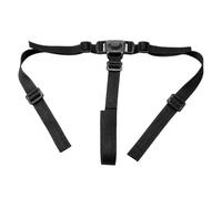 High Chair Straps, High Chair Harness Compatible with IKEA, 3 Point Safety Harness for Child Kid Safe Strap(Black)