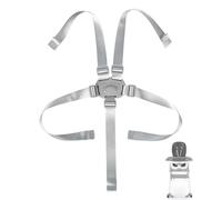 High Chair Straps Replacement Compatible with Ingenuity Graco High Chair, 5 Point Harness HighChair Straps Fit for Ingenuity, Adjustable Safety Belt High Chair Accessories for Most High Chairs