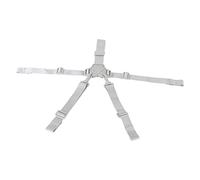 High Chair Straps, Universal High Chair Baby Seat Security Belt,Adjustable 5 Point Harness Baby Safety Strap Belt with Buckle for Stroller Pushchair (Gray Button 5-Point Strap)