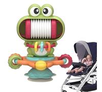 High Chair Toys With Suction Cups,Interactive Sensory Activity Toy With Music Sound | Early Development High Chair Toys For 1-3 Years Kids