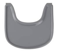 High Chair Tray Compatible with Stokke Tripp Trapp Chair with Smooth Surface and Strong Suction - Made from Food Safe Plastic (BPA BPS BPF Lead and Phthalate Free) - Gray
