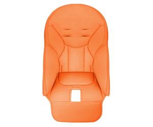 High Chair - Washable PU Leather Pad, Safety Feeding Seat Cover, Non Slip Secure Fit, Thick Padded Comfort Support, Easy Wipe Cleanup, Accessory, Gray for Son Daughter Grandchild