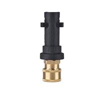 High Cleaner 1 4 Quick Connector Adapters Flat Machine Accessory for Petrol Washer Quality Material Wear Long Service Easy Installation Convenient Use Fits Karcher K2 K3 K4 K5 K6 K7 Tools Max Less Tha