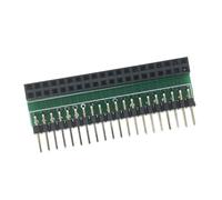 High Compatibility GPIO Interfaces Board for 5 4B 3B+ Double Row Header Design Stable Data Transfer ABS GPIO Adapter with Double Row Pin