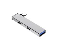 High Compatibility USB C Hub Type C to 2 Type C USB Hub Adapter for Window Android Seamless Integration