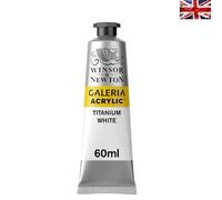 High-Concentration Titanium White Acrylic 60mL Tube - Perfect for Art Projects