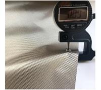 High Conductivity Shielding Fabric for Electronic Defense and Information Security