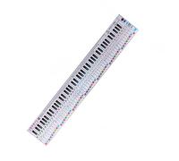 High Contrast 88 Piano Chart Foldable Design Piano Sheet Music Guide PP Texture Suitable For Students Teachers Notation Chart For Beginners